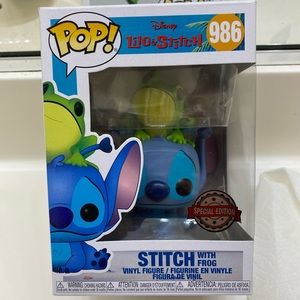 FUNKO POP STITCH WITH FROG